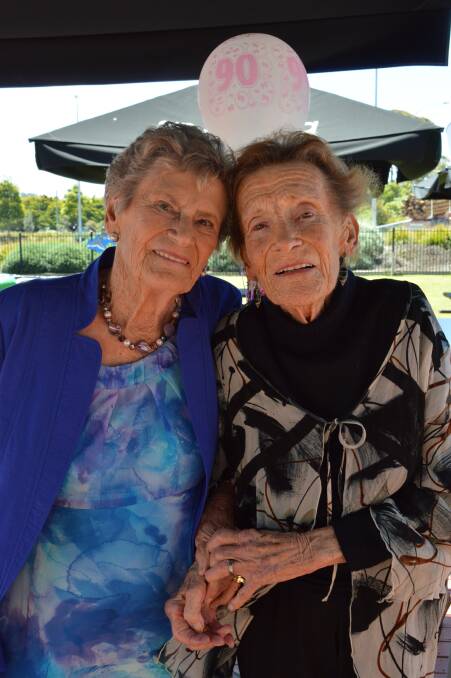 BESTIES: Lucy Gresty and her VBF Margaret Houston have travelled the world together.