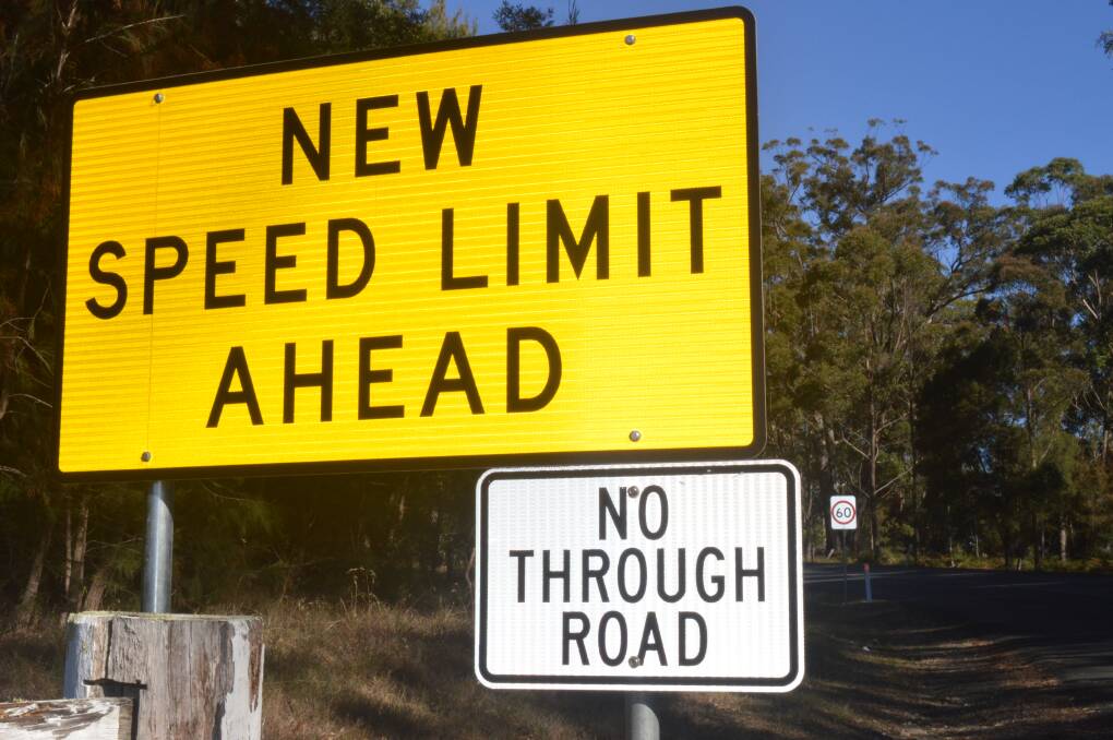Bodalla Park Drive has had the speed limit raised from 50km/h to 60km/h after complaints by estate residents.