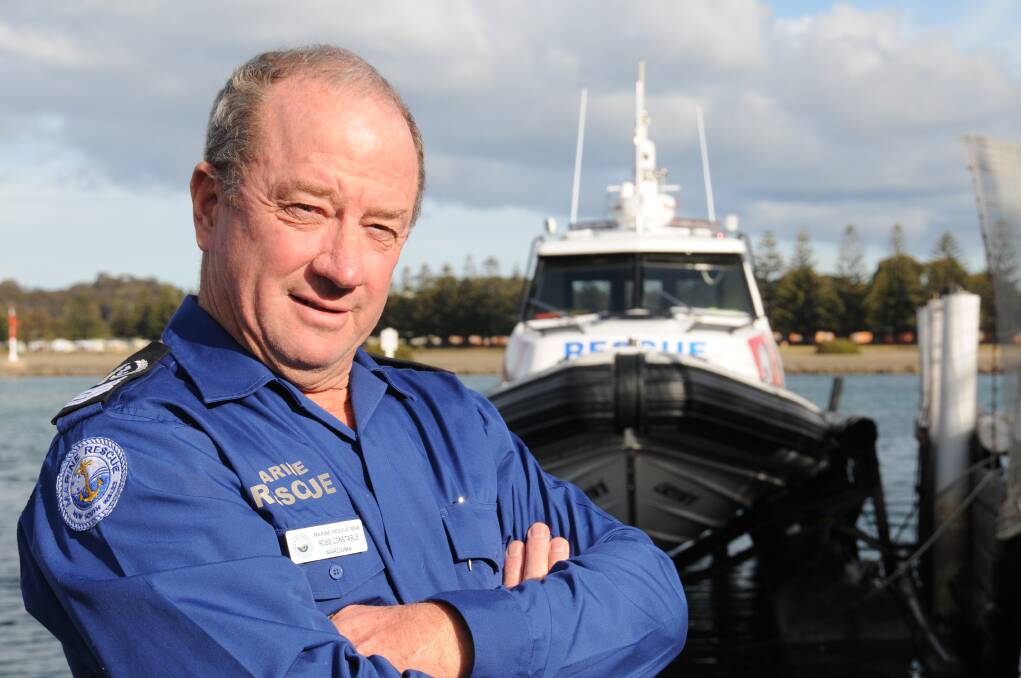 Ross Constable of Marine Rescue Narooma
