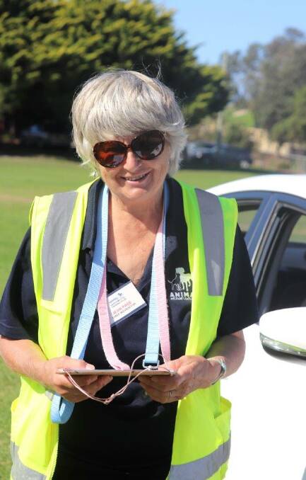 AWL Narooma Dog Training Club's chief instructor Jean Page. Photo Rosie Williams