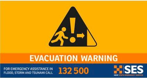 Flood evacuation warning issued for Moruya CBD