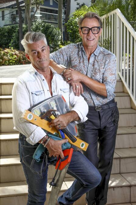 LESSONS LEARNED: Serial renovators Mark McKie (left) and Mitch Edwards. Photo: Supplied. 