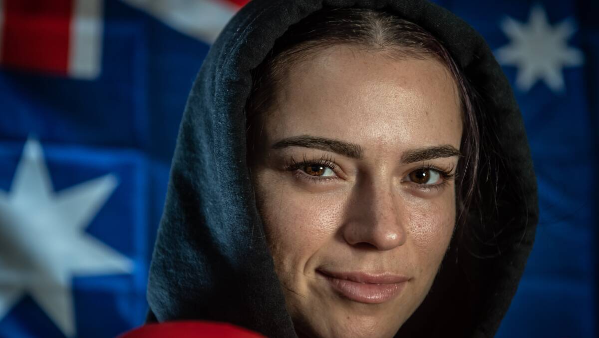 Skye Nicolson is one of boxing's brightest young stars. Picture: Karleen Minney