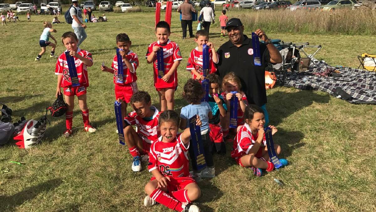 LITTLE DEVILS: The U7 Devils played with great determination at Bombala on the weekend. All the Narooma sides put in strong performances at the annual carnival.