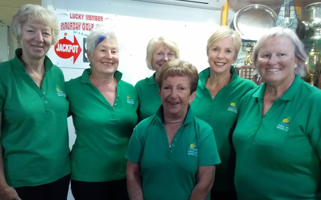 Tuross Head Ladies Golf: Zone winners - Dorothy Madden, Annette Manton, Kay Lunt, Pauline Nash, Teri Swanbury and Lyn Benger