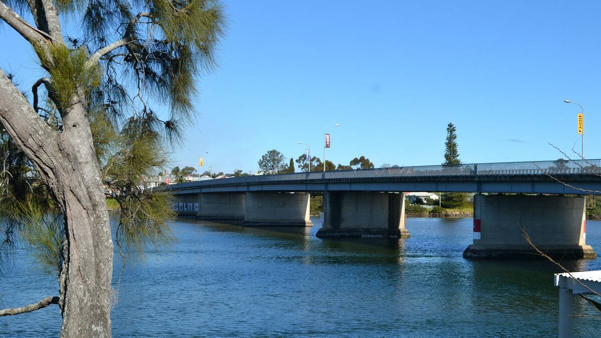 Moruya River bridge leading to the city centre. File picture. 