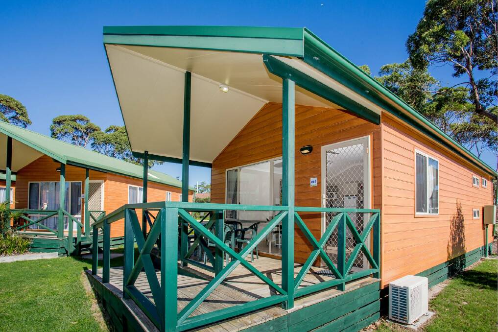 Holiday parks in the Eurobodalla Shire are facing mass cancellations during what would usually be their busiest period. Image: BIG4 Moruya Heads Easts Dolphin Beach Holiday Park 