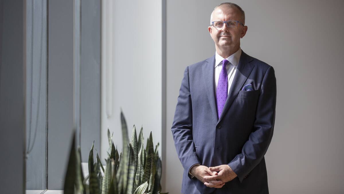 Australian Elecrotal Commissioner Tom Rogers. Picture by Sitthixay Ditthavong