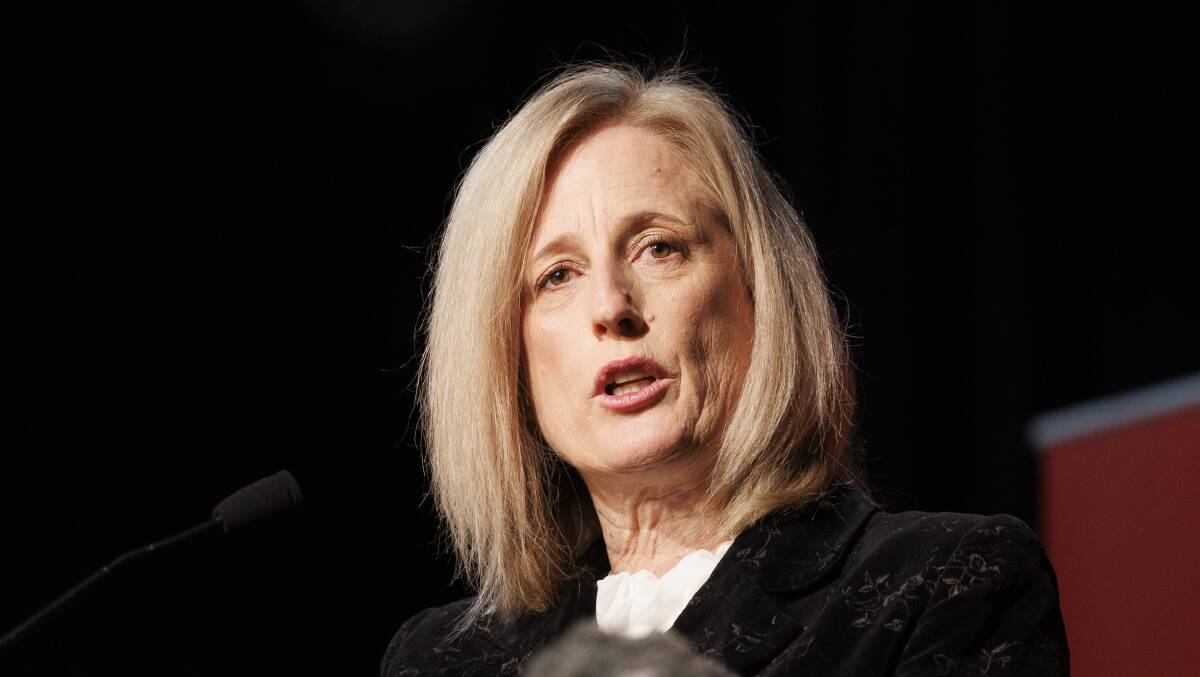 Finance and Public Service Minister Katy Gallagher. Picture by Keegan Carroll Finance and Public Service Minister Katy Gallagher. Picture by Keegan Carroll