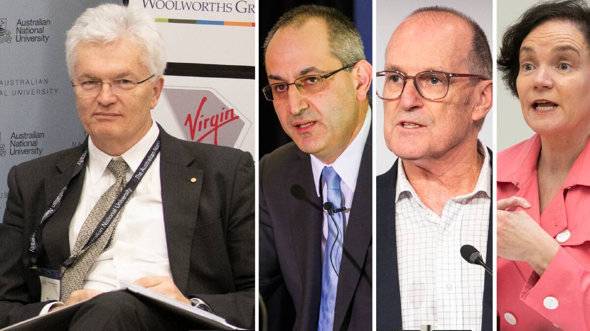 From left: New PM&C secretary Glyn Davis, Mike Pezzullo, Phil Gaetjens, and Kathyrn Campbell. From left: New PM&C secretary Glyn Davis, Mike Pezzullo, Phil Gaetjens, and Kathyrn Campbell.