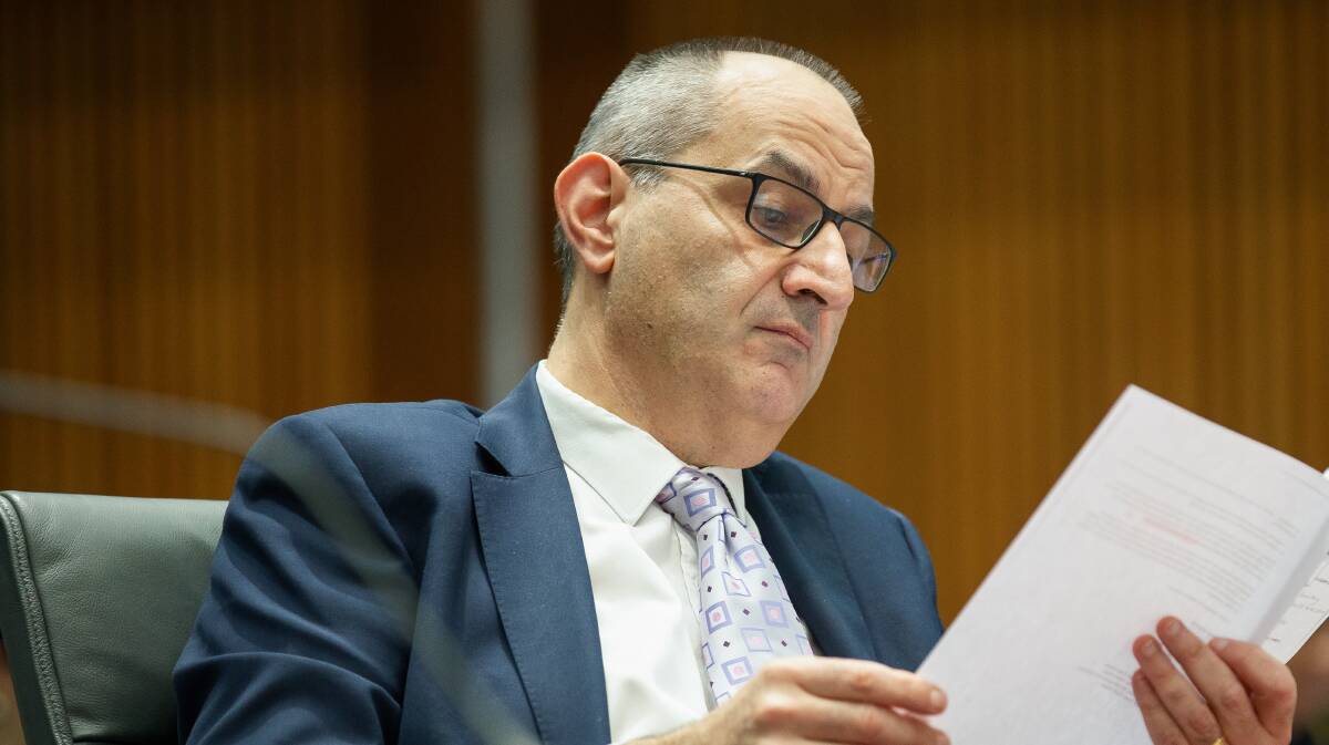 Home Affairs secretary Mike Pezzullo. Picture: Sitthixay Ditthavong Home Affairs secretary Mike Pezzullo. Picture: Sitthixay Ditthavong