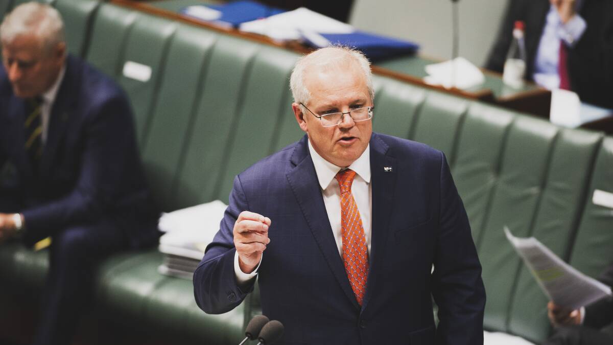 Former prime minister Scott Morrison. Picture: Dion Georgopoulos Former prime minister Scott Morrison. Picture: Dion Georgopoulos