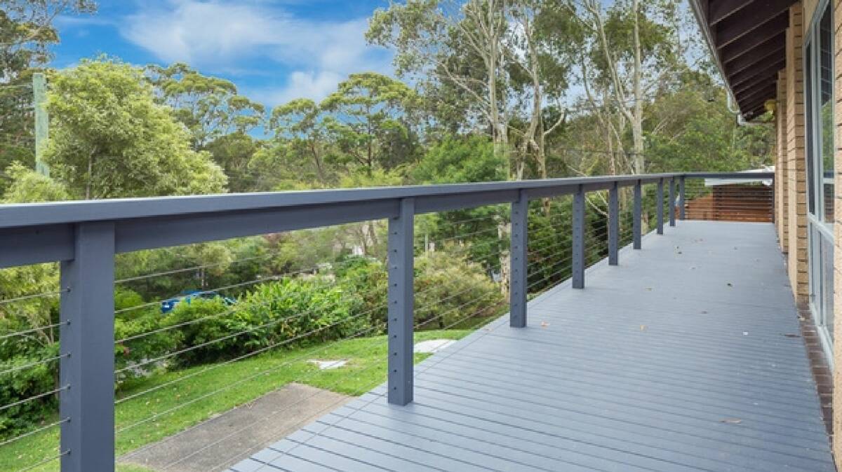 A verandah ran along the front and side of the home. Photo: Robert Jacobs

