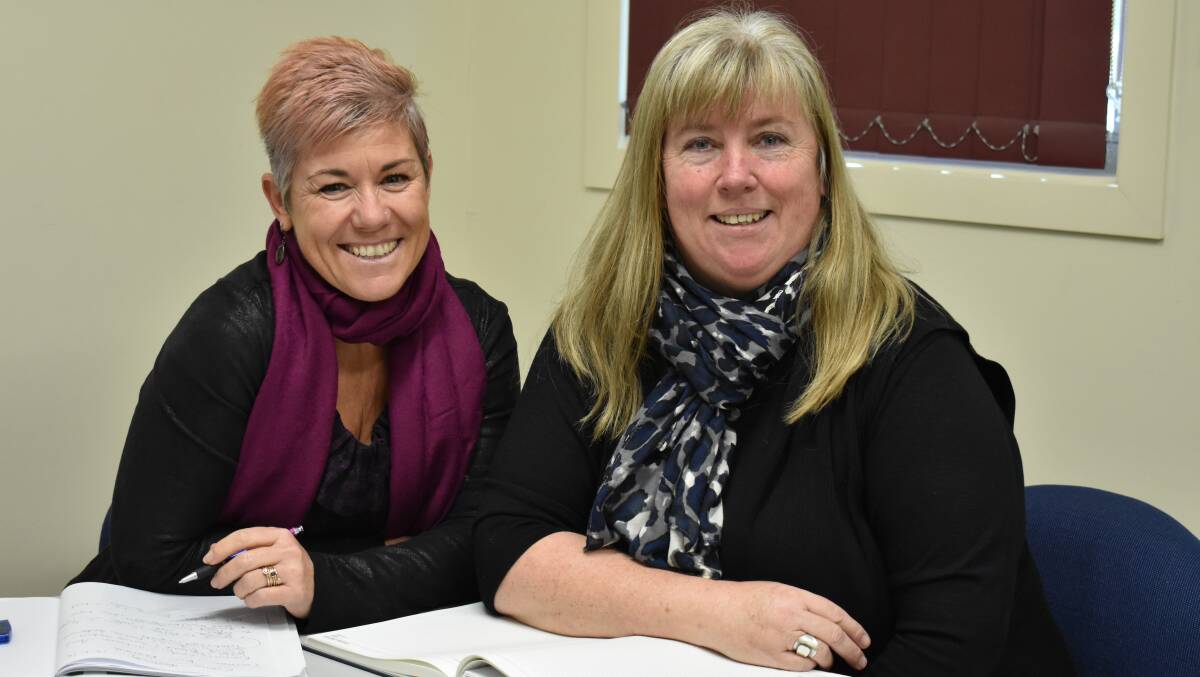 Jobs and Training Coordinator Rhonnie South and Eurobodalla Council’s Divisional Manager of Community Development and Participation Kim Bush are looking to connect job seekers with the fastest growing local employment sector – human services.