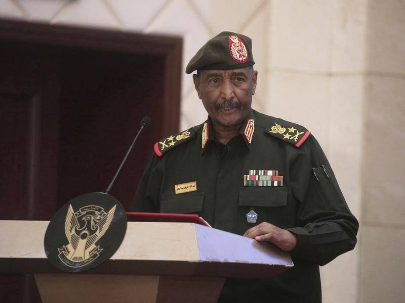 Sudan's army under Abdel Fattah al-Burhan has been fighting the Rapid Support Forces since April. (AP PHOTO)