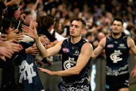Orazio Fantasia's impact at Carlton is being lauded as he prepares to play his former club Port. (Rob Prezioso/AAP PHOTOS)