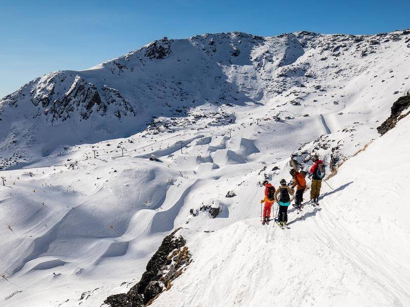 A new tourism campaign New Ski-Land is encouraging Australians to hit the slopes in New Zealand. (HANDOUT/THE REMARKABLES SKI FIELD)