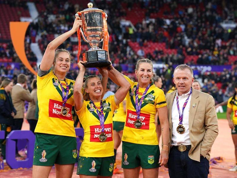 Jillaroos coach Brad Donald says there are plenty of Americans who could play in the NRLW. (Tim Goode/AAP PHOTOS)