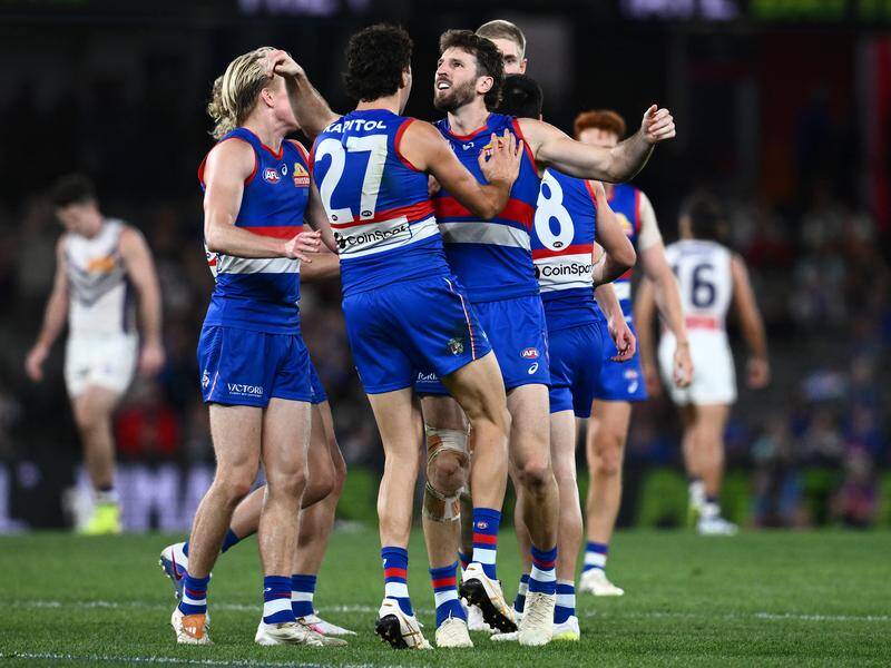 After pushing Fremantle in their past three clashes, Western Bulldogs are keen on another crack. Photo: Joel Carrett/AAP PHOTOS After pushing Fremantle in their past three clashes, Western Bulldogs are keen on another crack. Photo: Joel Carrett/AAP PHOTOS