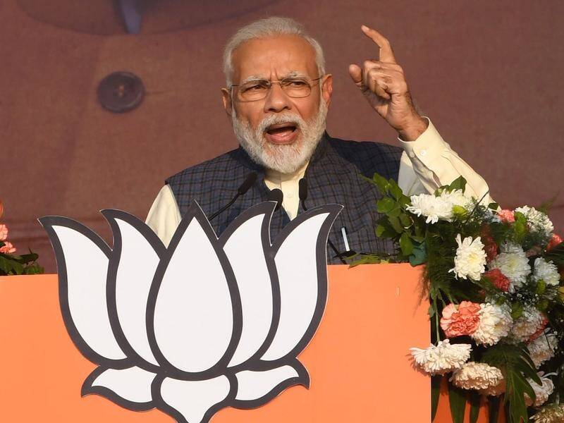 Indian Prime Minister Narendra Modi's party is bidding to win a crucial state election in New Delhi.
