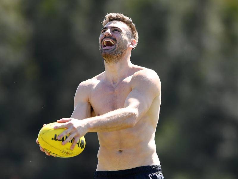 Stephen Coniglio is giving encouraging signs that he'll be ready to play for GWS in the grad final.
