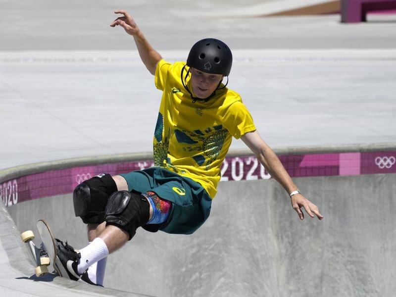 Australia's Kieran Woolley has taken gold at the X Games in California. (AP PHOTO)