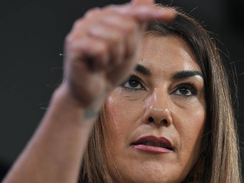 Senator Thorpe slammed the voice proposal as an 'insult to the intelligence of Indigenous people'. (Mick Tsikas/AAP PHOTOS)