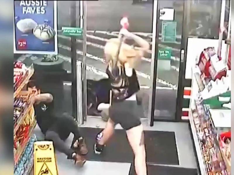 Evie Amati has been jailed for an axe attack at a Sydney convenience store.