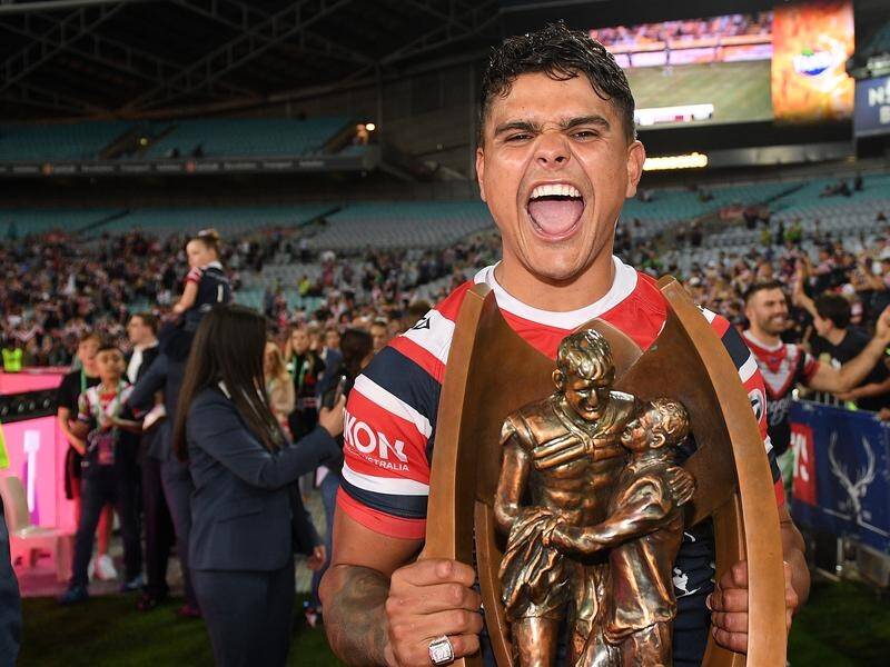 Latrell Mitchell has won back-to-back NRL premierships with Sydney Roosters.