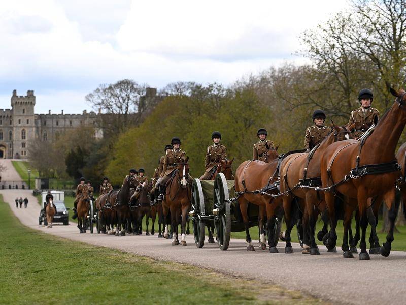 Windsor Castle is preparing for the funeral ceremony of the Duke of Edinburgh.