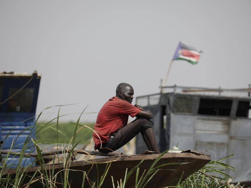 Large numbers of civilians were displaced when a civil war broke out in South Sudan a decade ago. (EPA PHOTO)