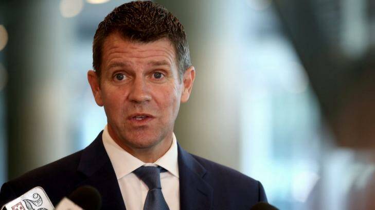 Mike Baird will resign next week. Photo: James Alcock
