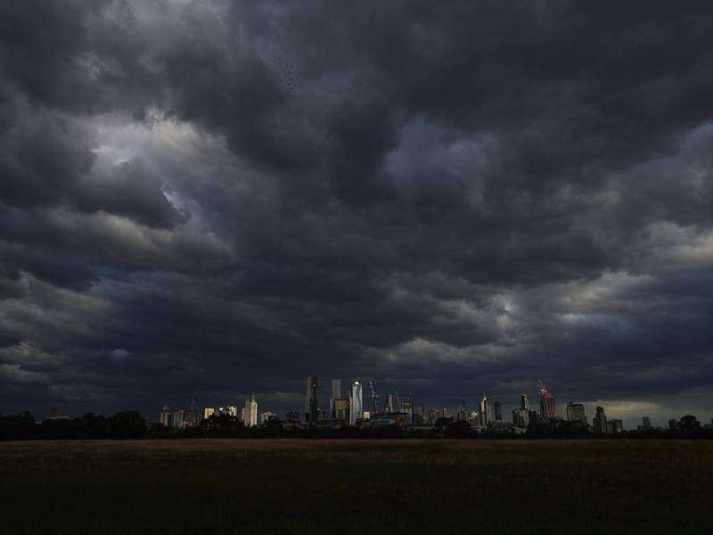 A severe thunderstorm warning has been issued for parts of Victoria including greater Melbourne. (Erik Anderson/AAP PHOTOS)