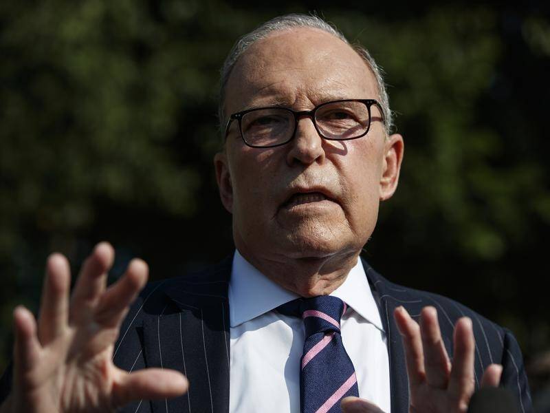 White House economic adviser Larry Kudlow has pushed back against talk of a looming recession.