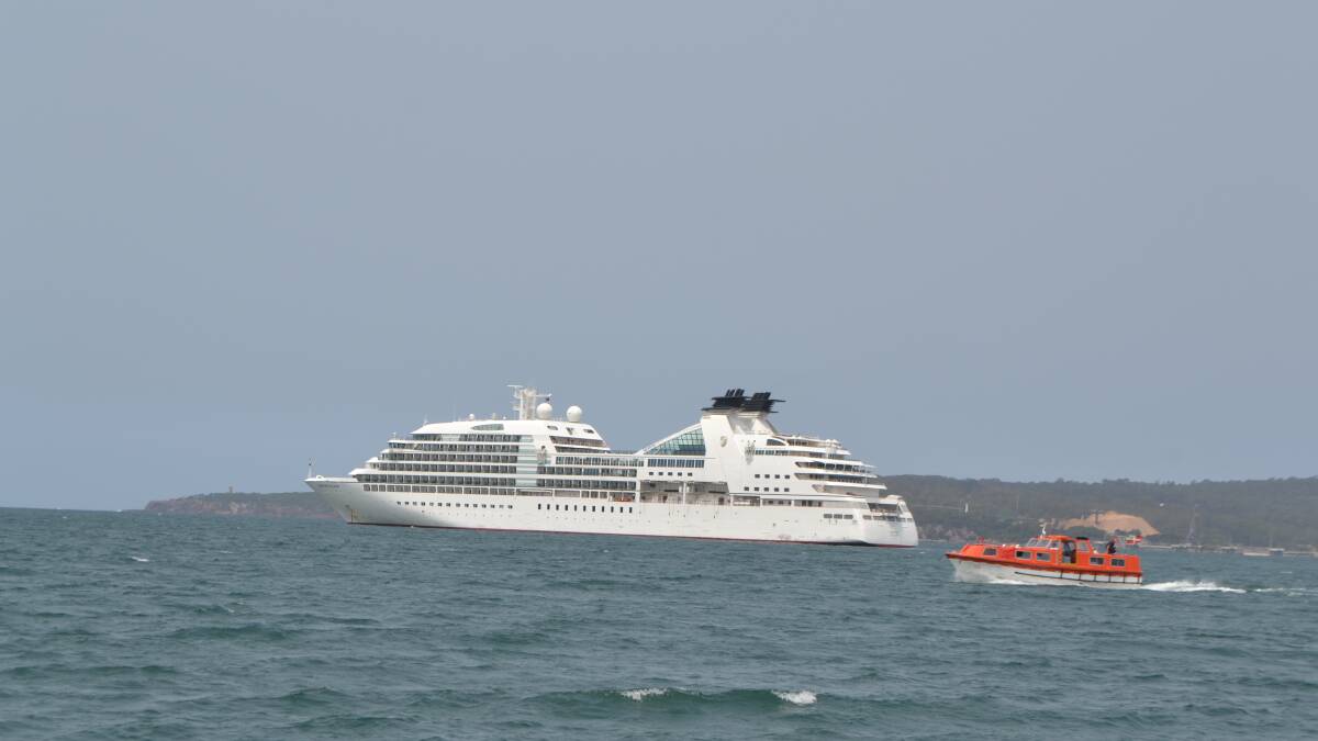 PHOTOS: Cruise ship double visit at Eden