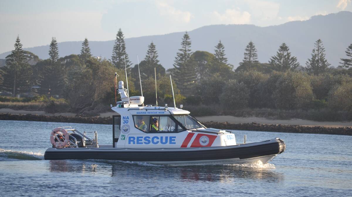 LAST MISSION: The current Marine Rescue Vessel is about to be retired this Friday when the new NA30 arrives.