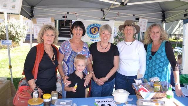 TILBA CWA: The newly formed Tilba CWA branch is going great guns and FSC cookery officer Nelleke Gorton is pictured with members Kaye Whiffen and grandson Jayden, Ros Barr, Lynne Jones and Jo Westoll.
