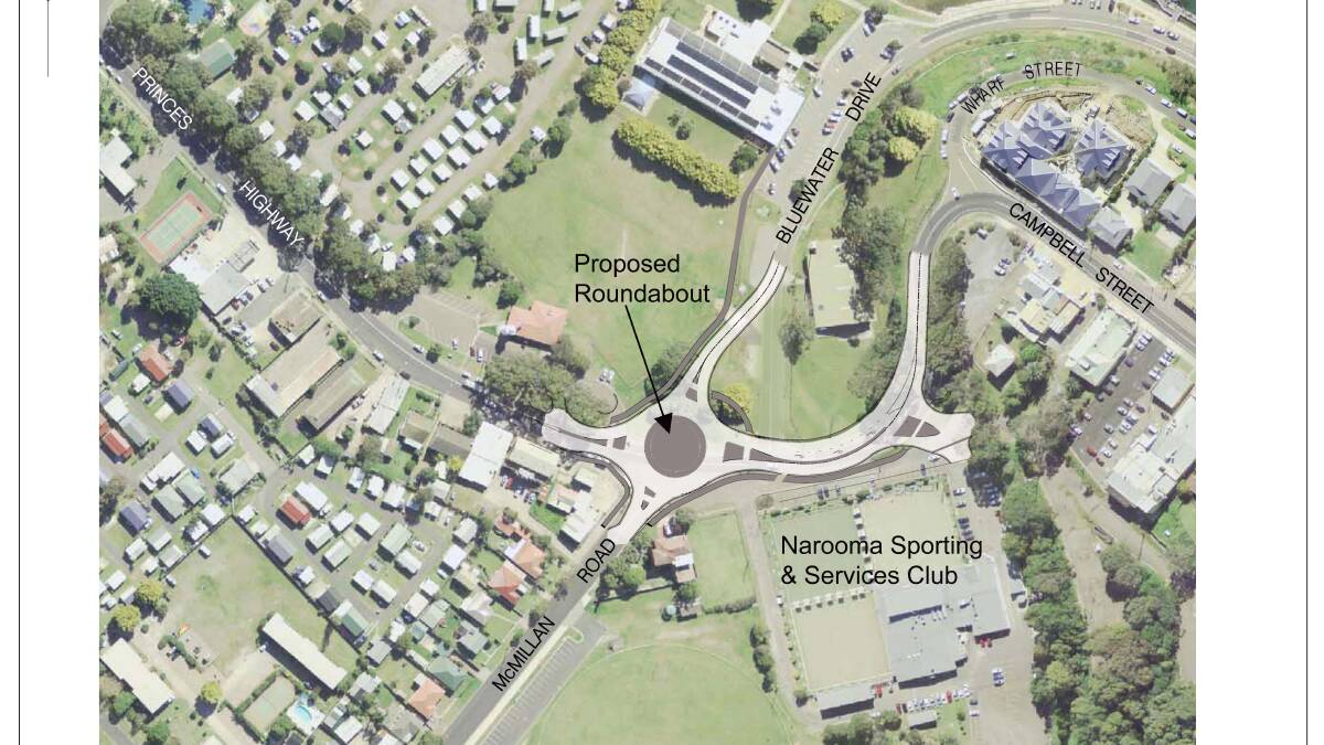  NEXT STAGE: Next stage of the $4.6 million Narooma Streetscaping project will kick off for the year next Monday 3 March with the construction of a new streetscape along the western side of the Princes Highway between Field Street and McMillan Road. 