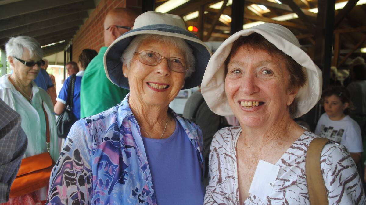 FRIENDSHIP: Norma Costin nee Dickson with Kath Tracey nee Law.