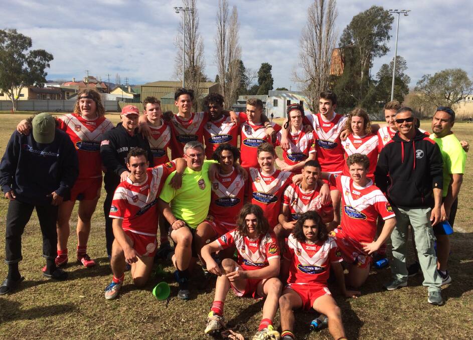 GO GET IT: The Narooma Devils under 18s won the minor premiership this season, with only one loss to the Eden Tigers.
