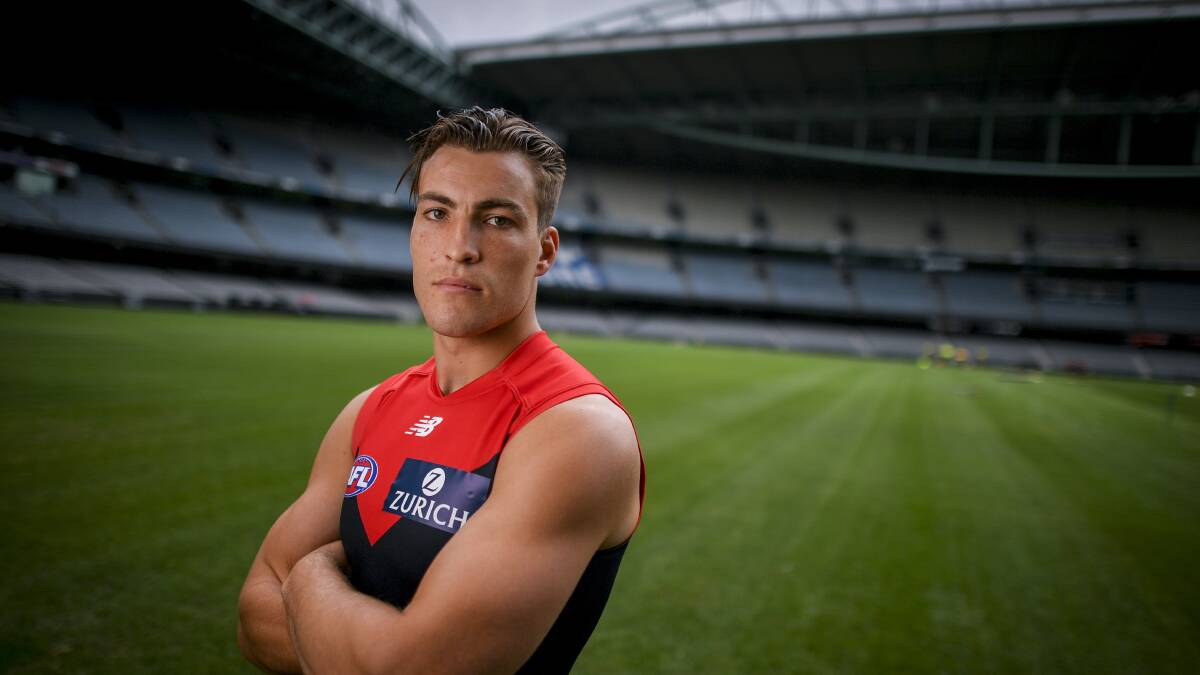 Melbourne Demons captain Jack Viney is one of four sporting stars that clubs have the opportunity to meet through the Good Sports program. Photo: Eddie Jim.