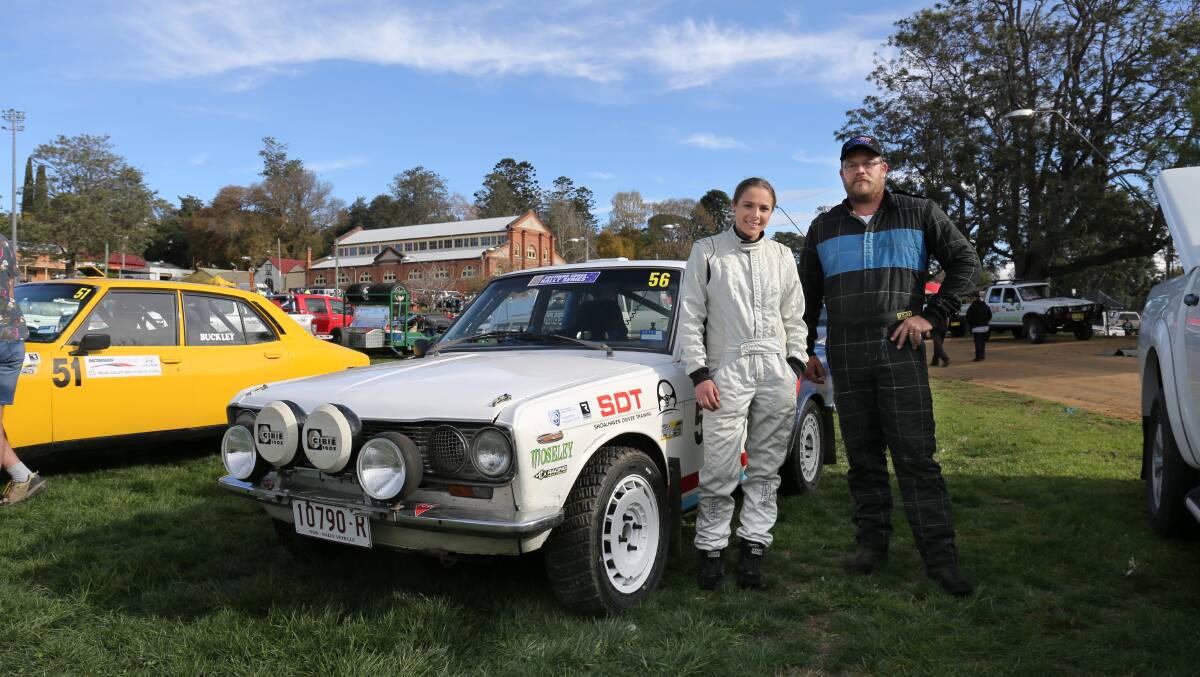 Moruya navigator Maisie Place combined with driver Peter Moseley to finish 31st at the Bega Valley Rally.
