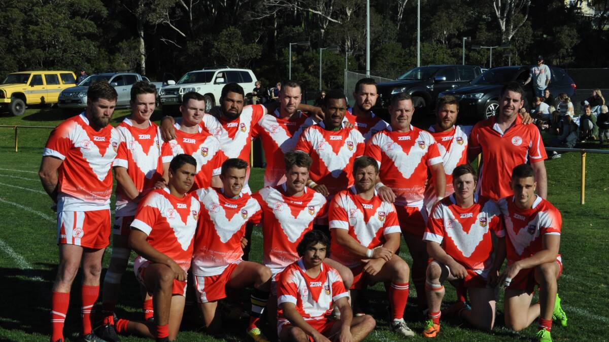 The Narooma Devils' first-grade side wore special jerseys to commemorate the life of Devils' life member Myra Wright.