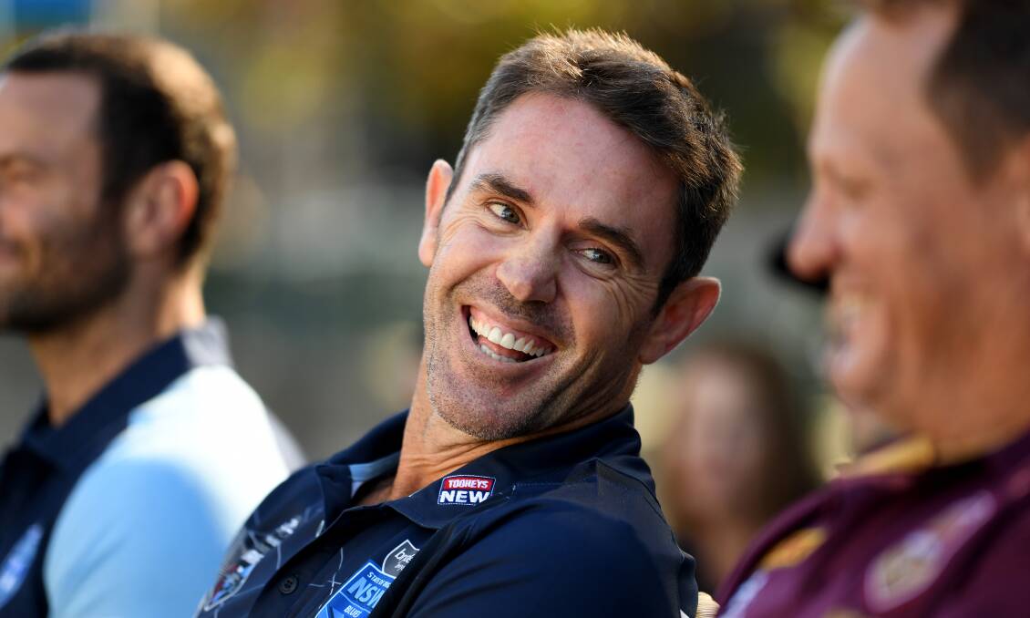 New Blues coach Brad Fittler has the daunting task of trying to break Queensland's dominance in State of Origin. Photo: AAP Image/Joe Castro.