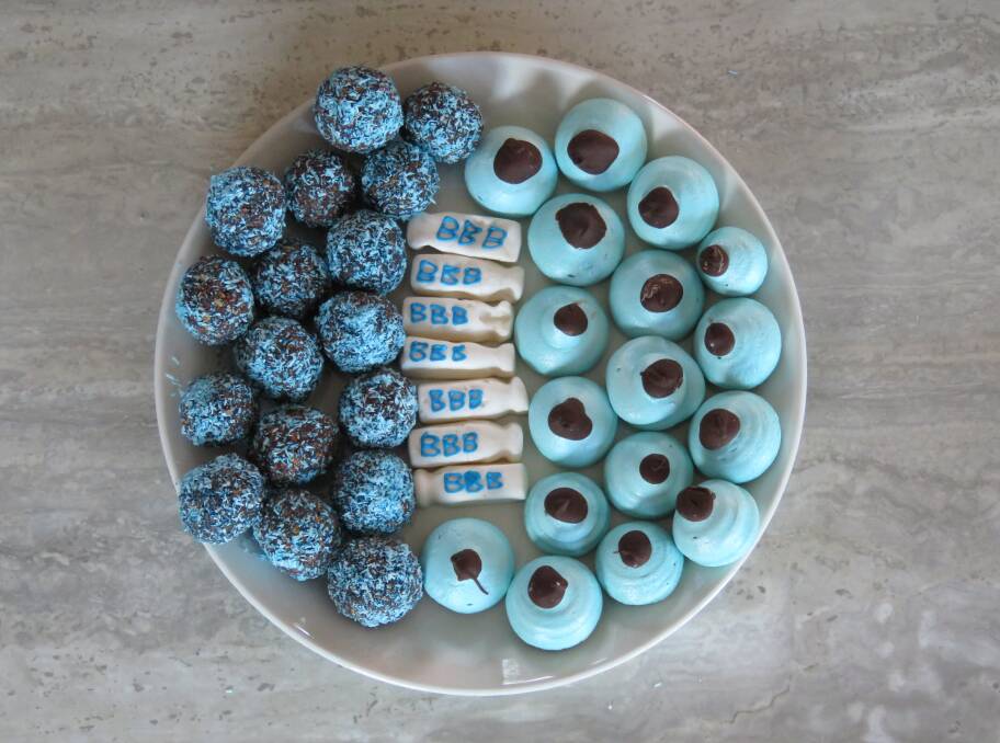 The delicious treats enjoyed by the Bermagui Blue Pointers after their Sunday swim.
