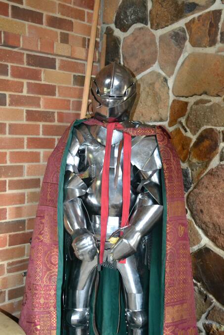 A 13th century set of armour.
