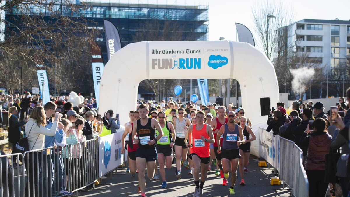 Canberra Fun Run goes off without a hitch