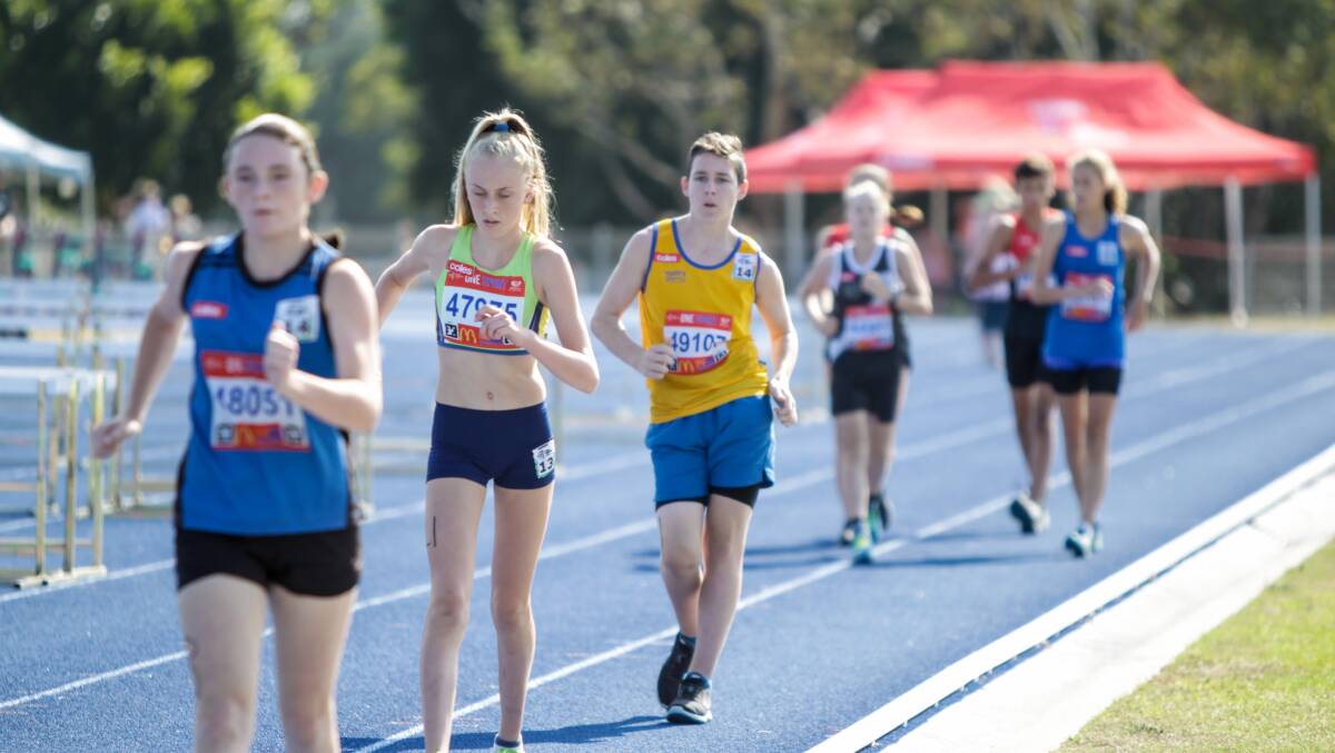 The Eurobodalla Shire may soon have competitors in Little Athletics Regional Titles. Photo: Georgia Matts