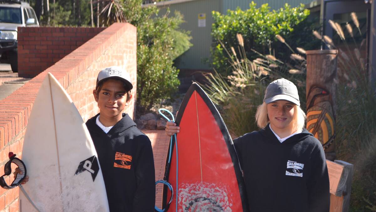 Phillip Davies and Matt Driscoll will surf in July for a chance to qualify for the Australian Titles in South Australia.