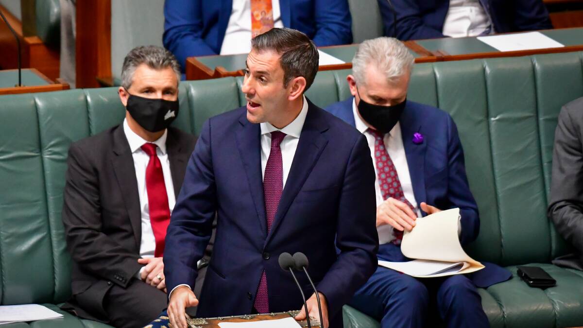 Treasurer Jim Chalmers said Australians were paying a "hefty price" for a wasted decade, as he handed down an economic update on Thursday. Picture: Elesa Kurtz Treasurer Jim Chalmers said Australians were paying a "hefty price" for a wasted decade, as he handed down an economic update on Thursday. Picture: Elesa Kurtz